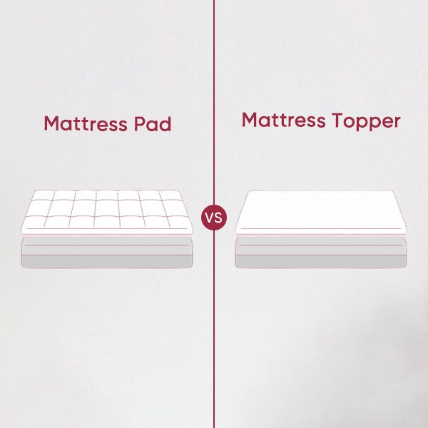 Mattress Pad vs. Mattress Topper: Your Guide to a Better Night's Sleep