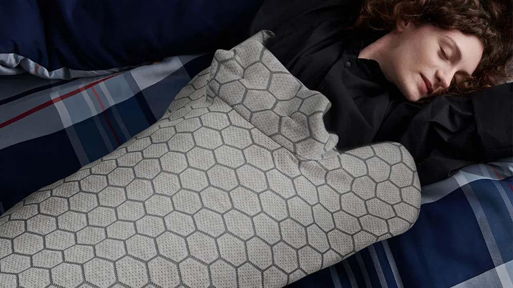 weighted heating pad for abdomen