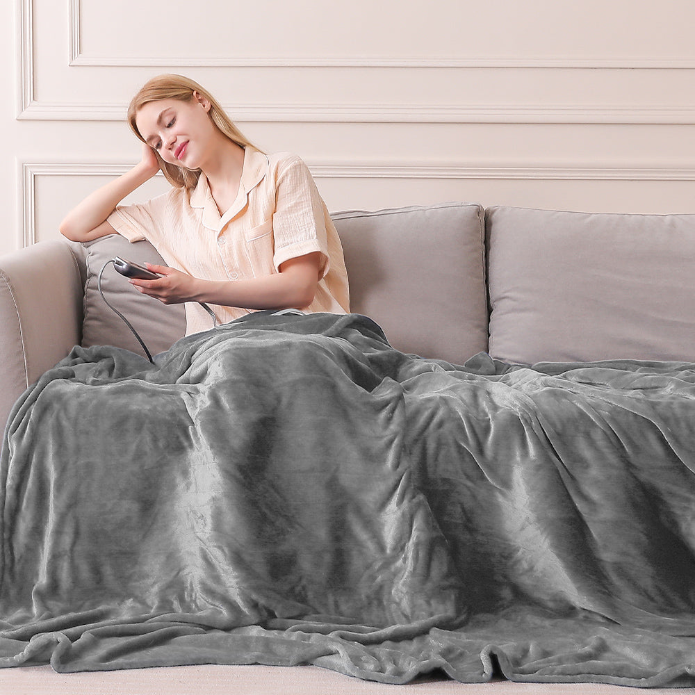 single control electric blanket