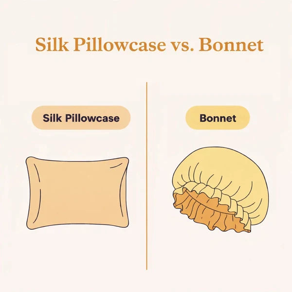 Silk Pillowcase vs Bonnet