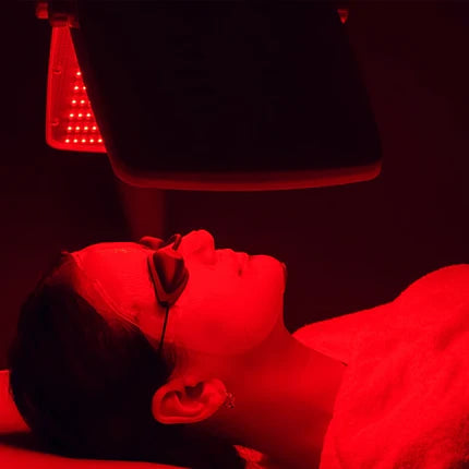 red light therapy glasses