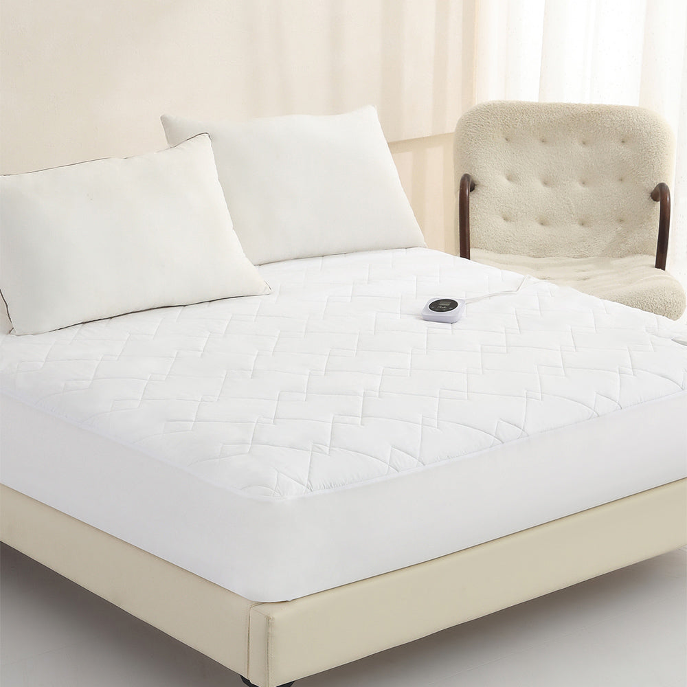 electric quilted mattress pad