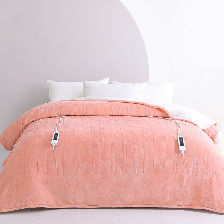 pink queen size electric blanket
