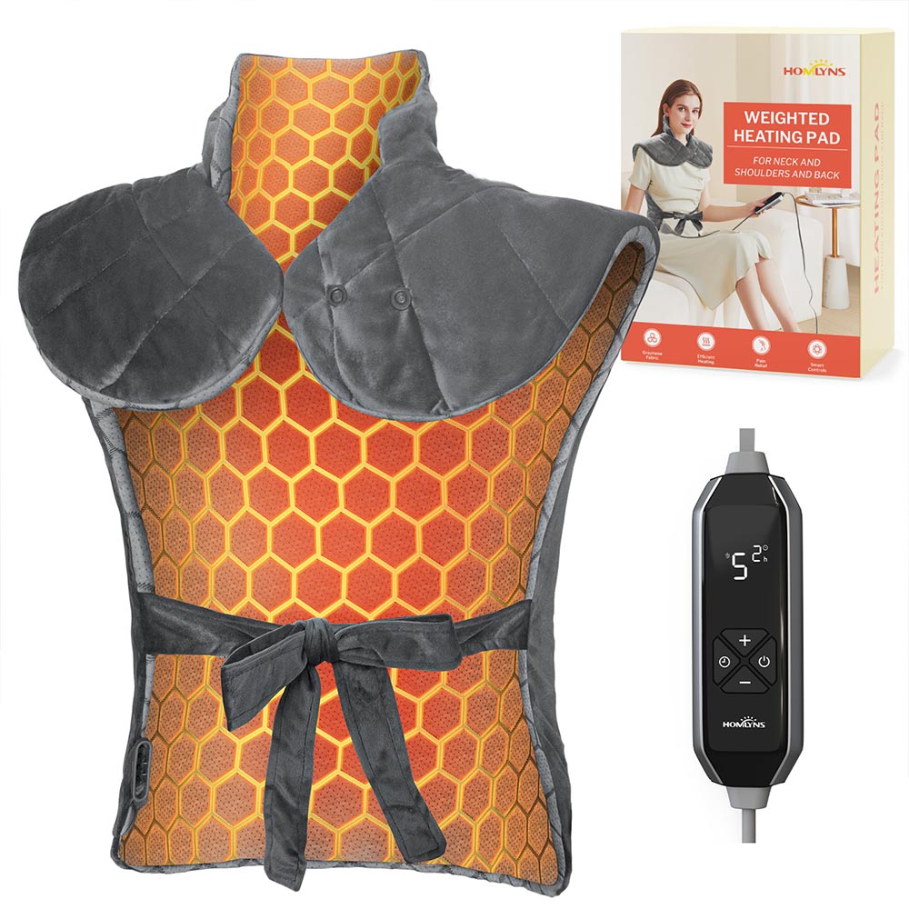 heating pad wrap for shoulder neck and back