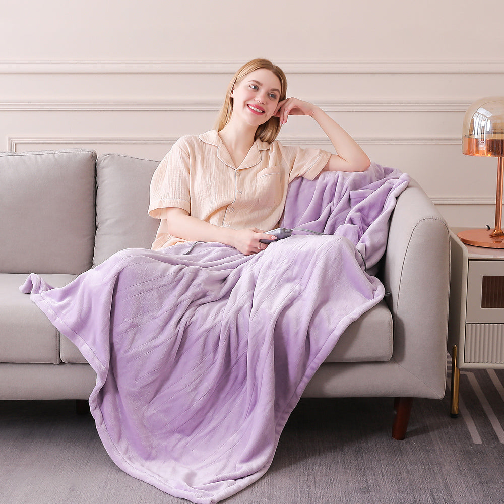 large electric blanket throw