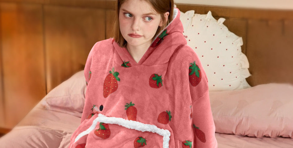 blanket hoodie for bedroom