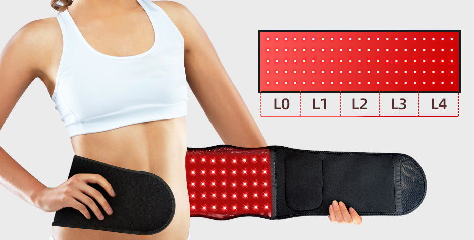 red light therapy waist belt