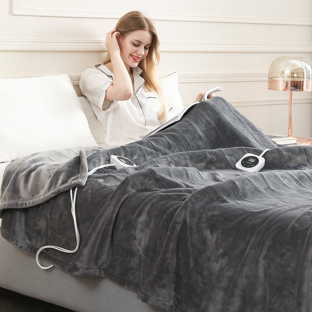 electric heated blanket queen size