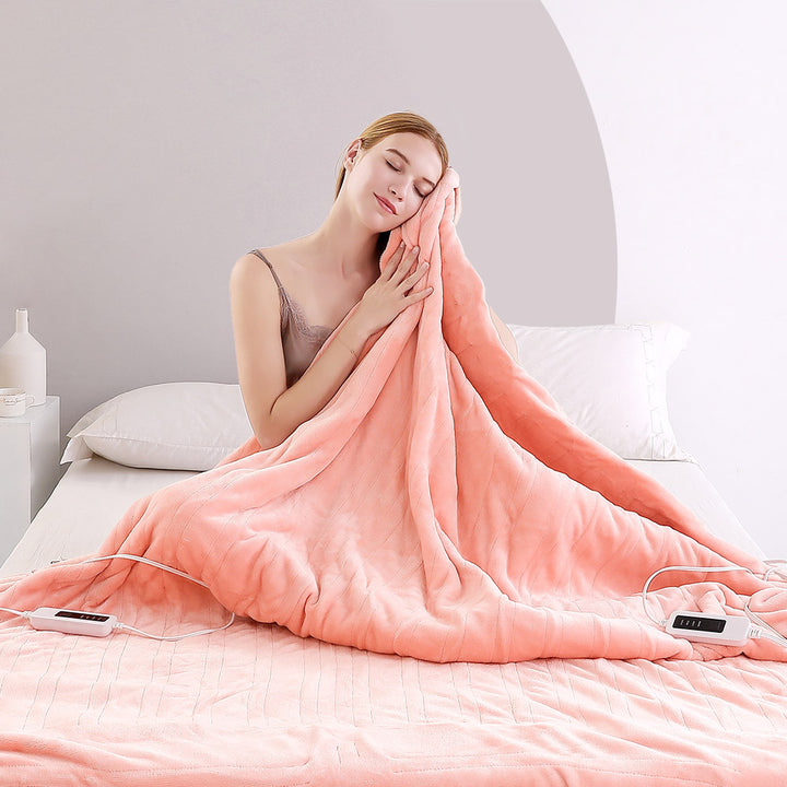 pink electric blanket queen