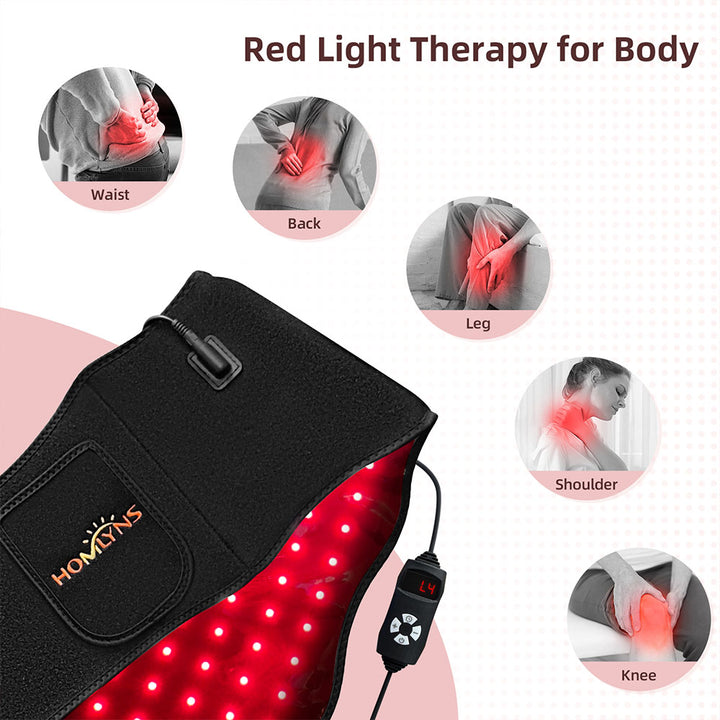 red light therapy belt for back pain