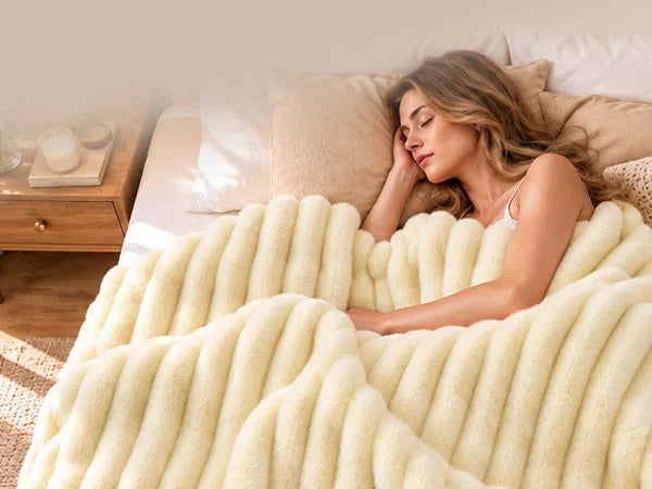 high quality faux fur blankets